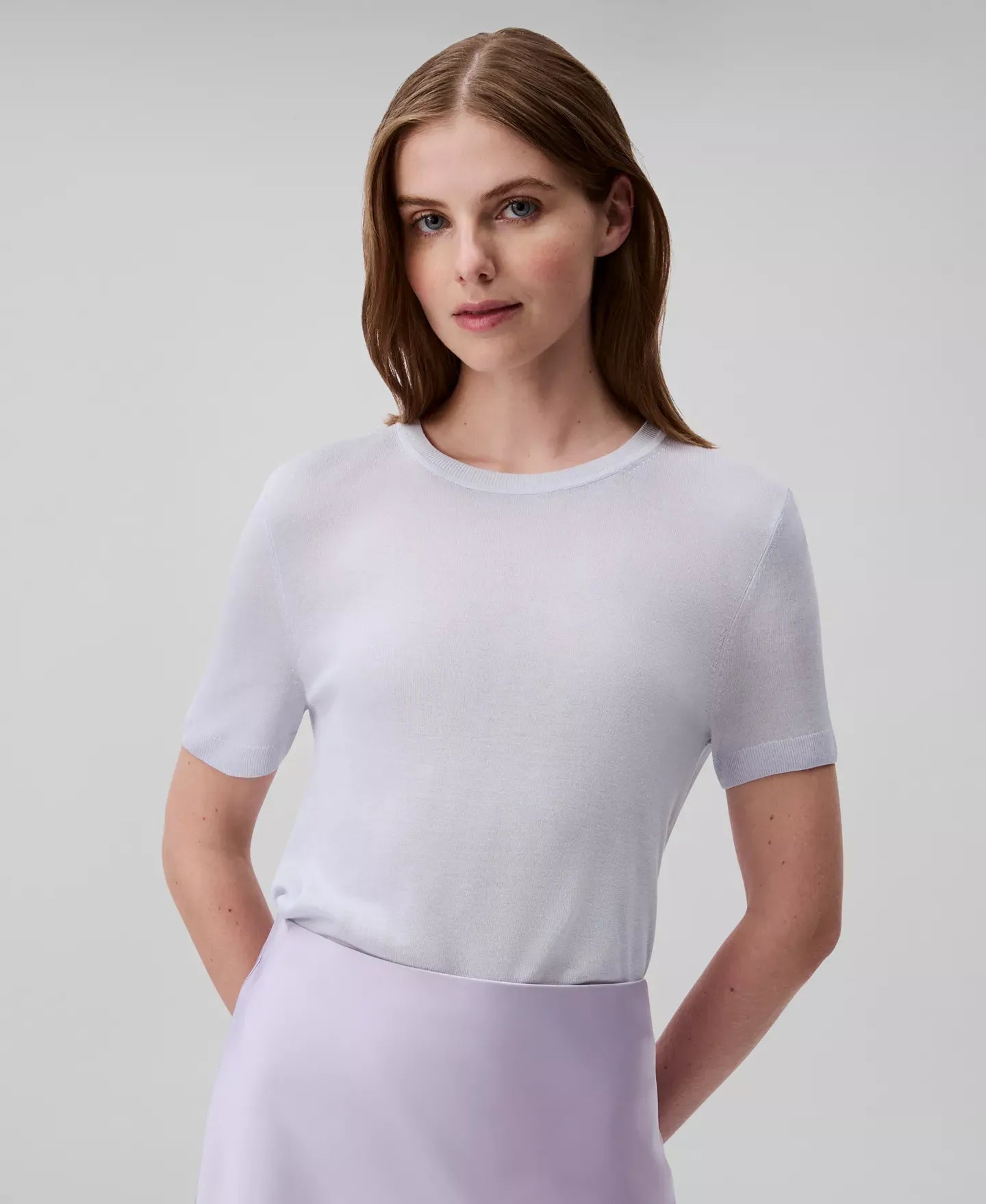 Calvin Klein Women's Fine Gauge Short-Sleeve Sweater