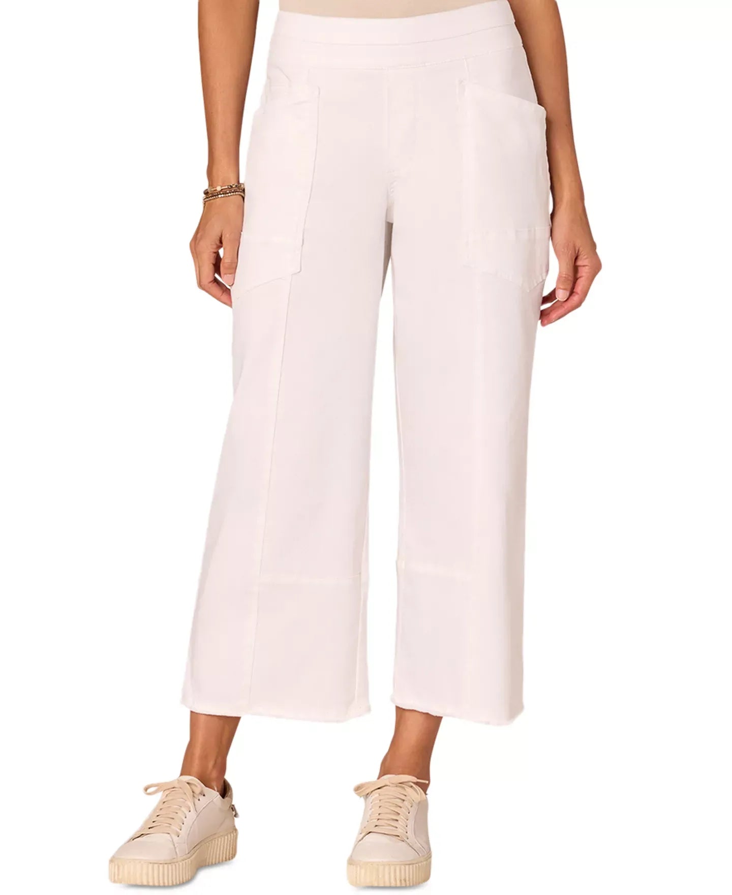 Democracy Petite "Ab"solution Skyrise Glider Cropped Pants Jeans