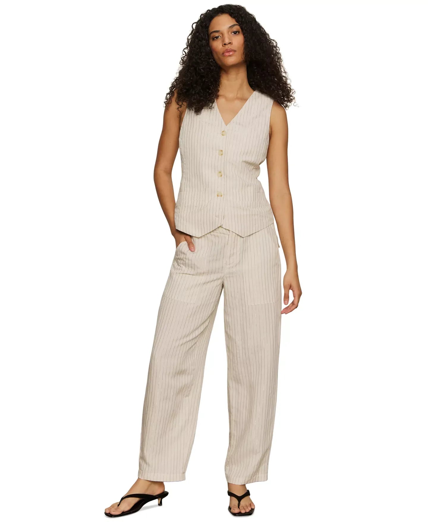 Sanctuary Women's Relaxed Striped Cruiser Pants