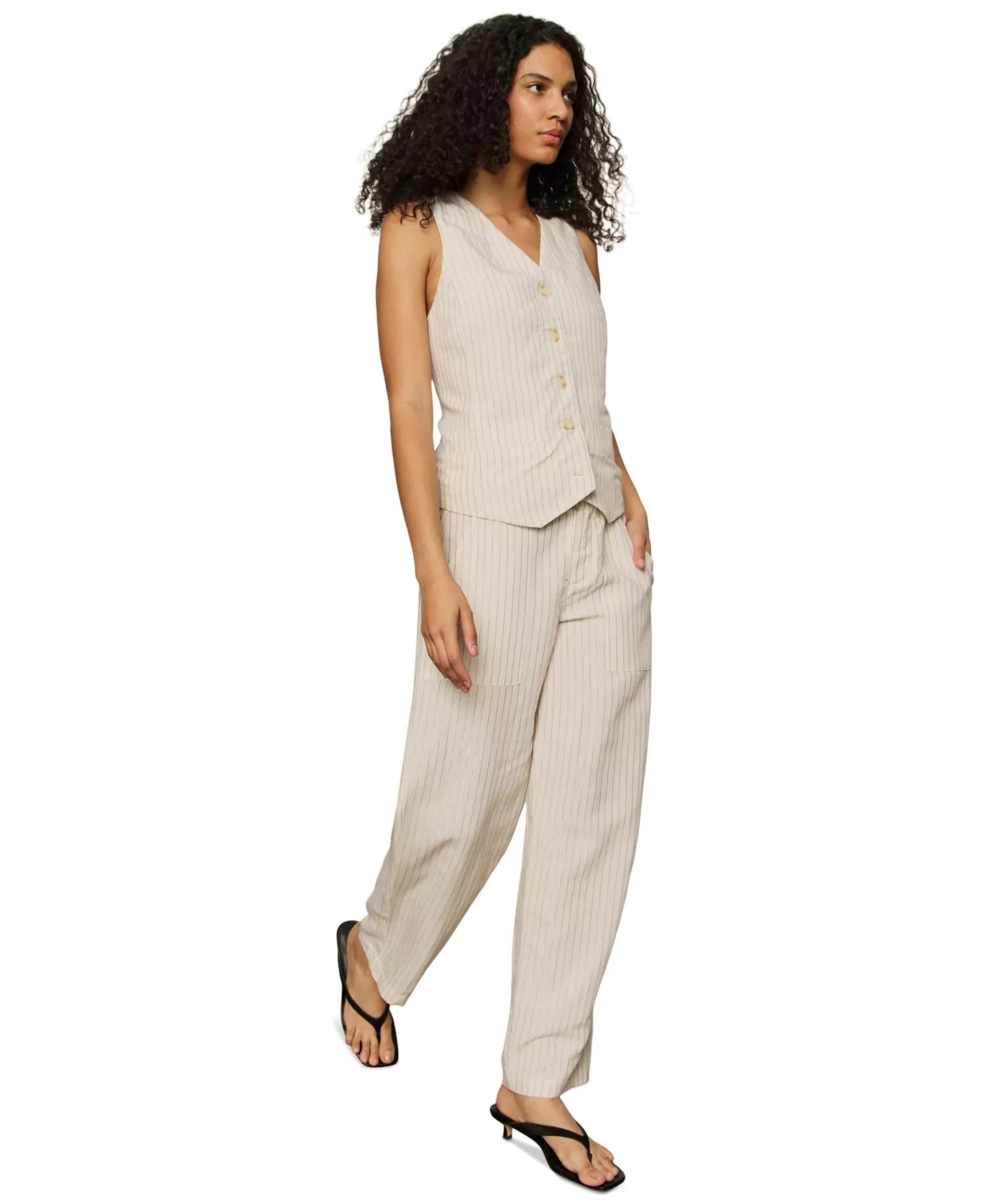 Sanctuary Women's Relaxed Striped Cruiser Pants