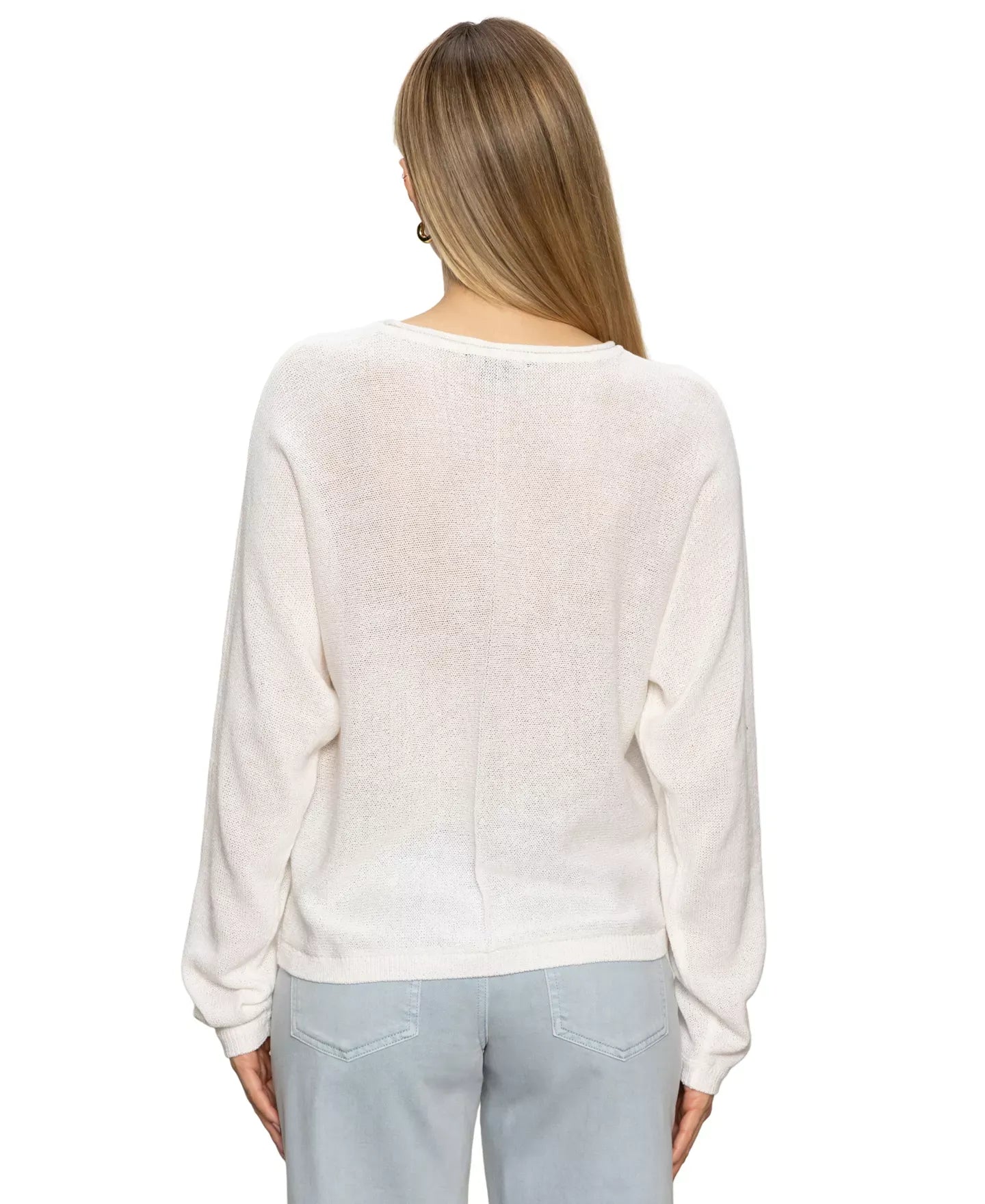 Sanctuary Women's Boat-Neck Dolman-Sleeve Sweater