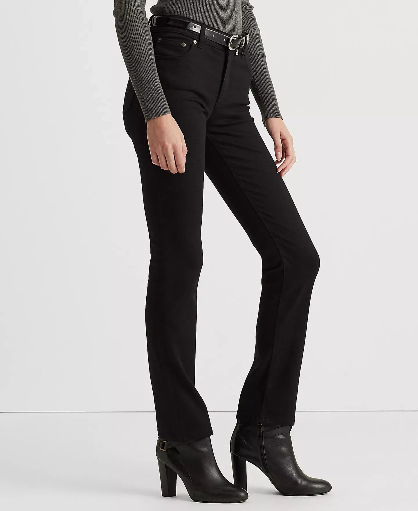 Lauren Ralph Lauren Petite Mid-Rise Straight Jean, & Short Lengths Jeans